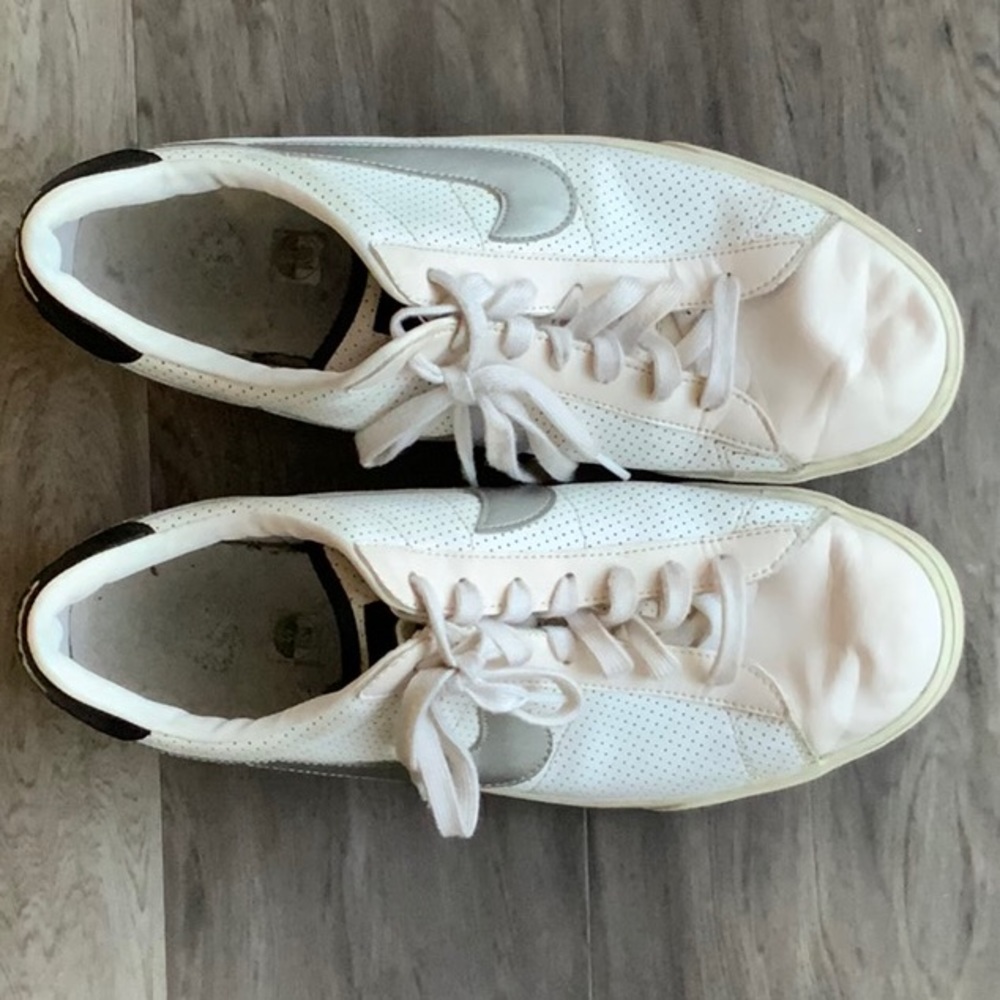 Nike Men's 318333-106 Casual Classic Athletic Sneaker Shoes White/Gray Size 13 - Picture 1 of 4
